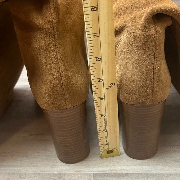 Michael Kors Leigh Suede Knee High Boots Size: 10 - Picture 13 of 16